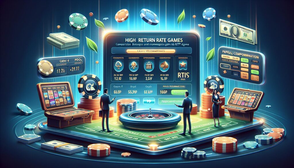 娛樂城高 RTP 遊戲推薦與比較，熱門高回報率遊戲排行榜與選擇攻