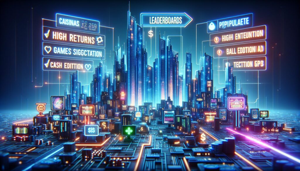 娛樂城高回報遊戲推薦與攻略，熱門排行榜與選擇技巧完整比較