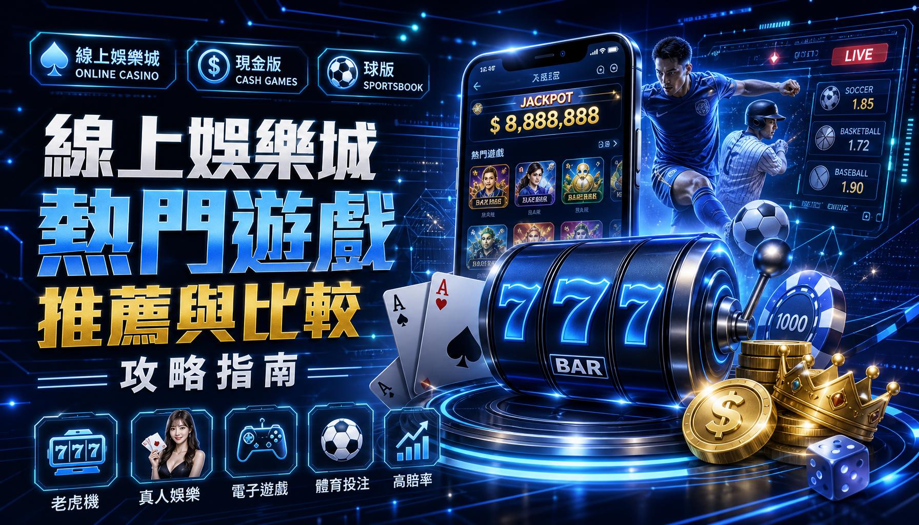 線上娛樂城熱門遊戲推薦與比較攻略指南